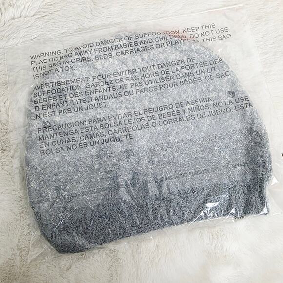 Barefoot Dreams CozyChic Lite Confetti Beanie Smokey Green Fog Gray NWT One Size main image 5